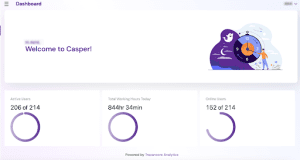Dashboard-Casper-Online-learning-management-software