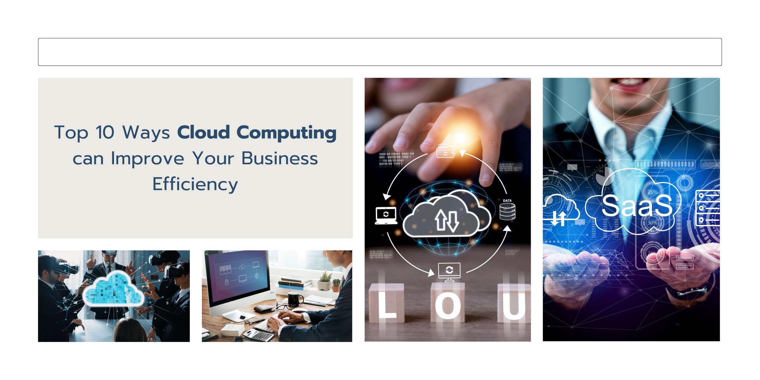 cloud computing in business efficiency